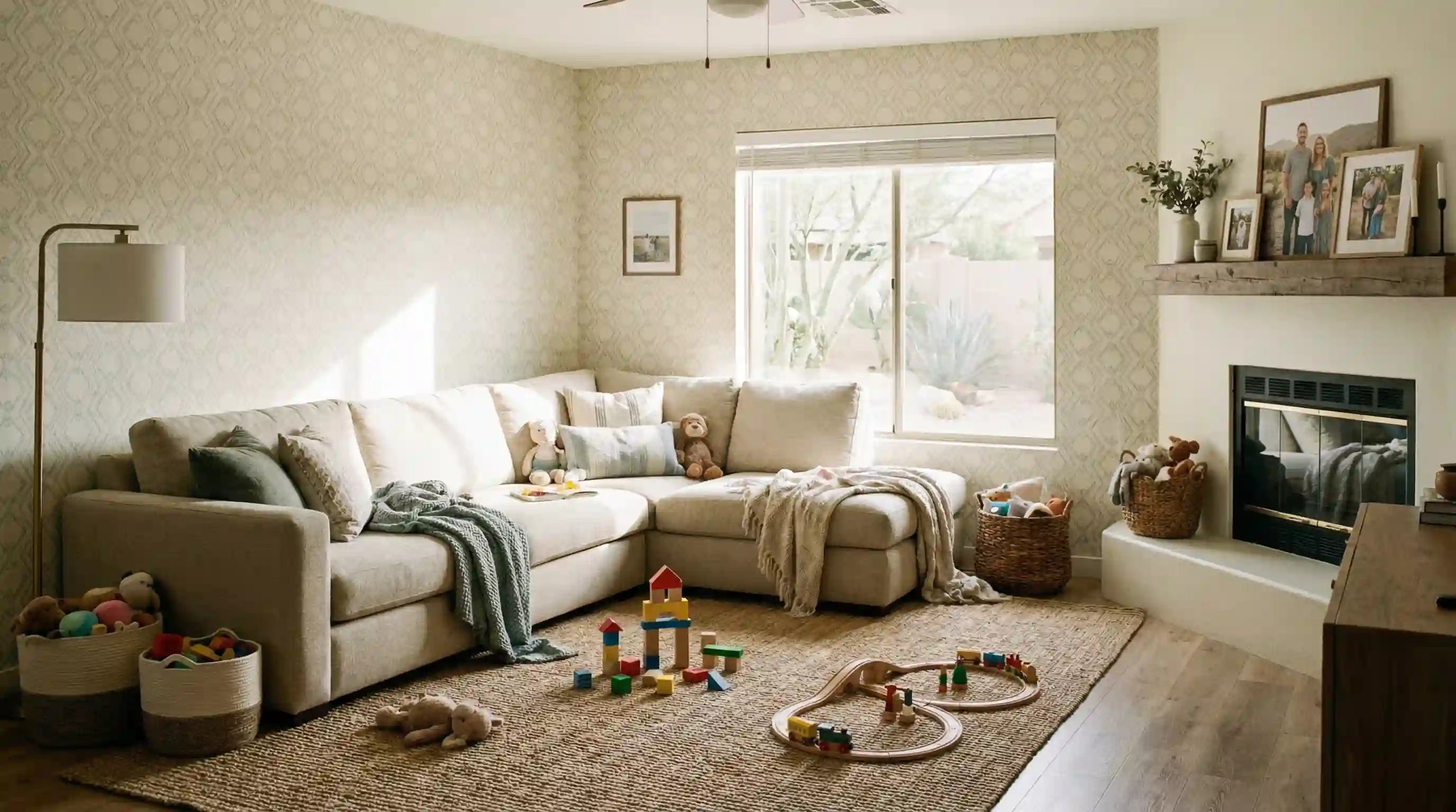 Historic home wallpaper restoration and installation